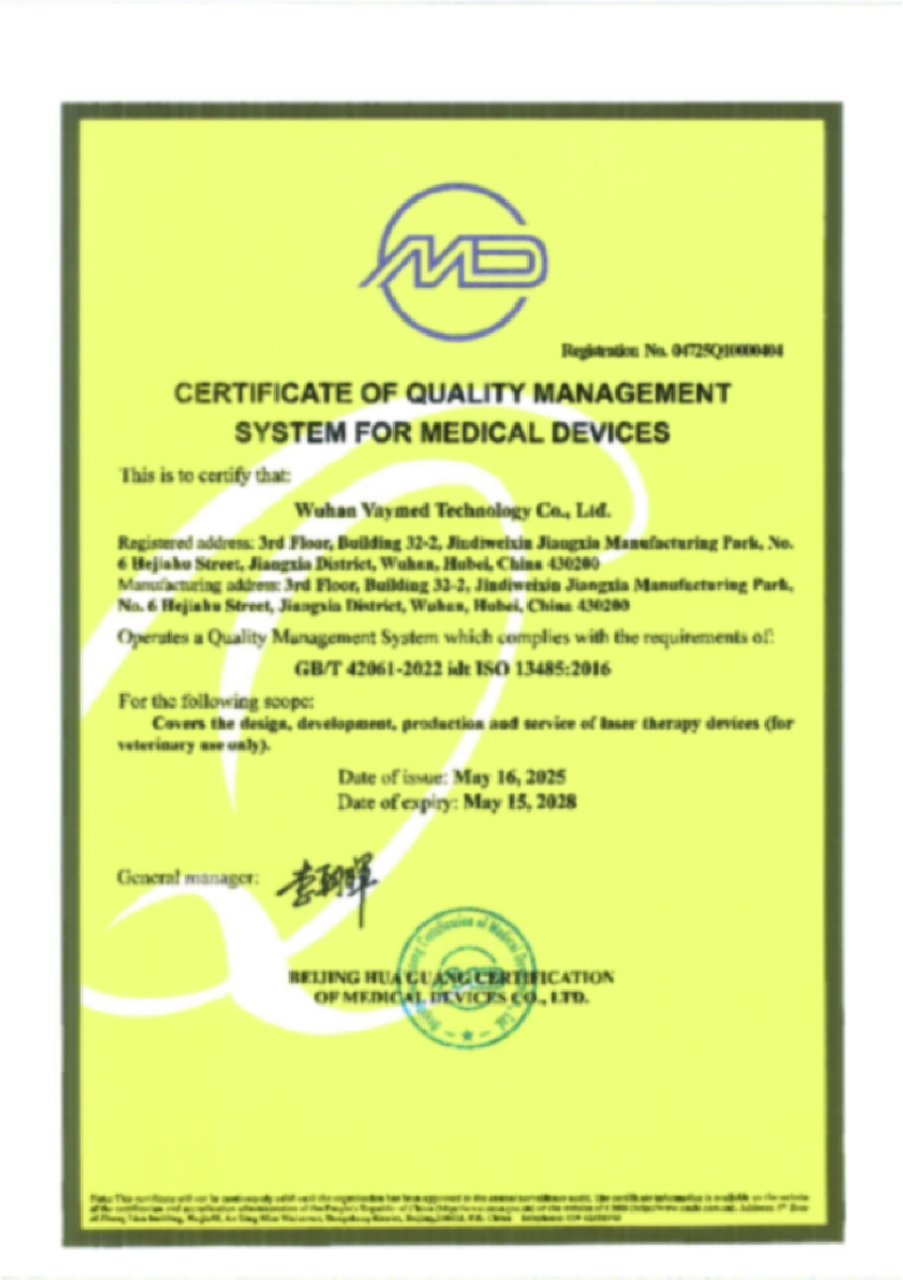 Vaymed Certificate - 5